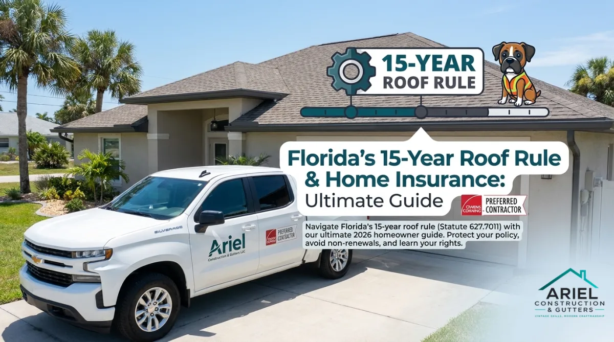 Florida's 15-Year Roof Rule & Home Insurance: Ultimate Guide
