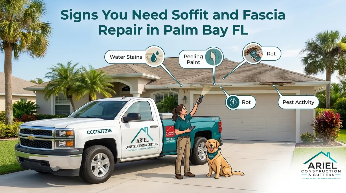 Signs You Need Soffit and Fascia Repair in Palm Bay FL