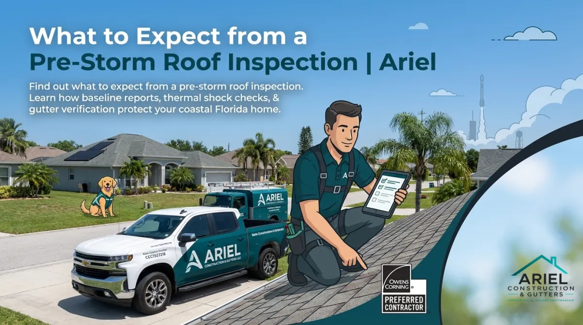 What to Expect from a Pre-Storm Roof Inspection | Ariel