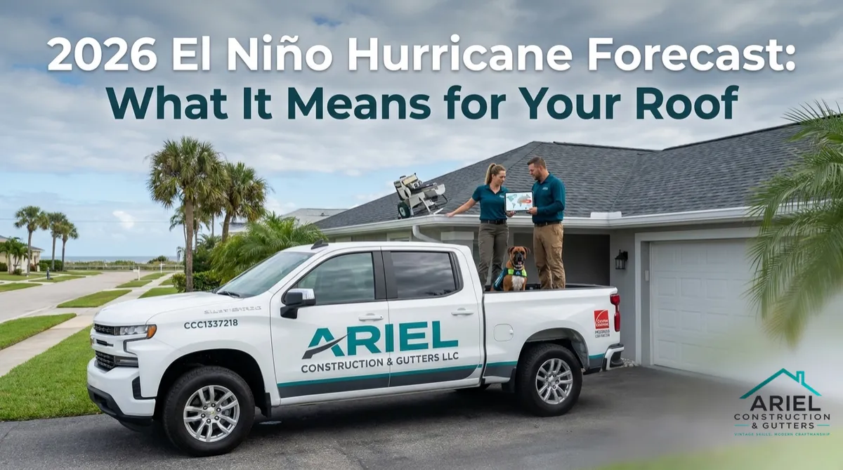 2026 El Niño Hurricane Forecast: What It Means for Your Roof