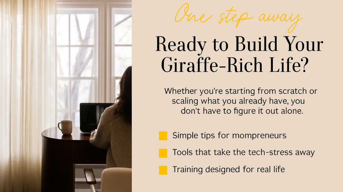 Quiet room with natural light representing reflection and readiness to build a fulfilling online business