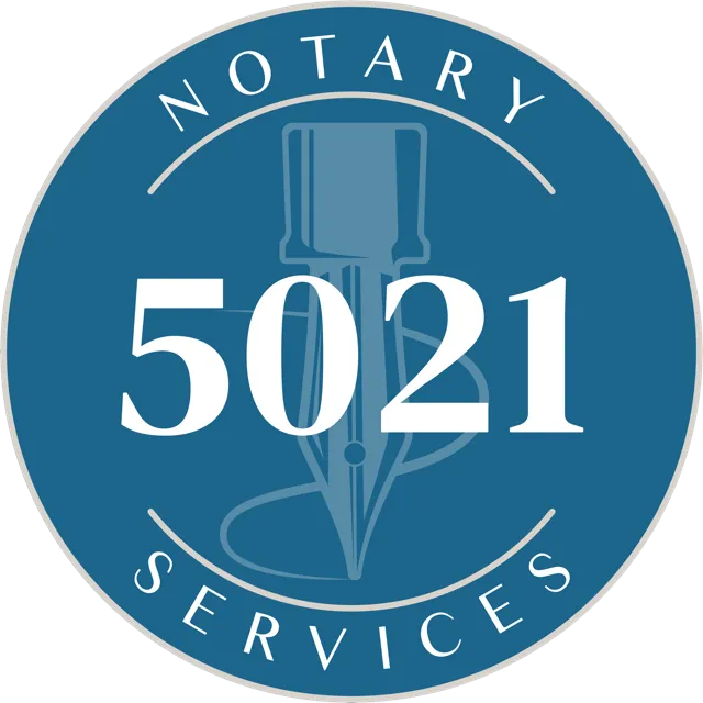 5021 Notary Services Notary Public