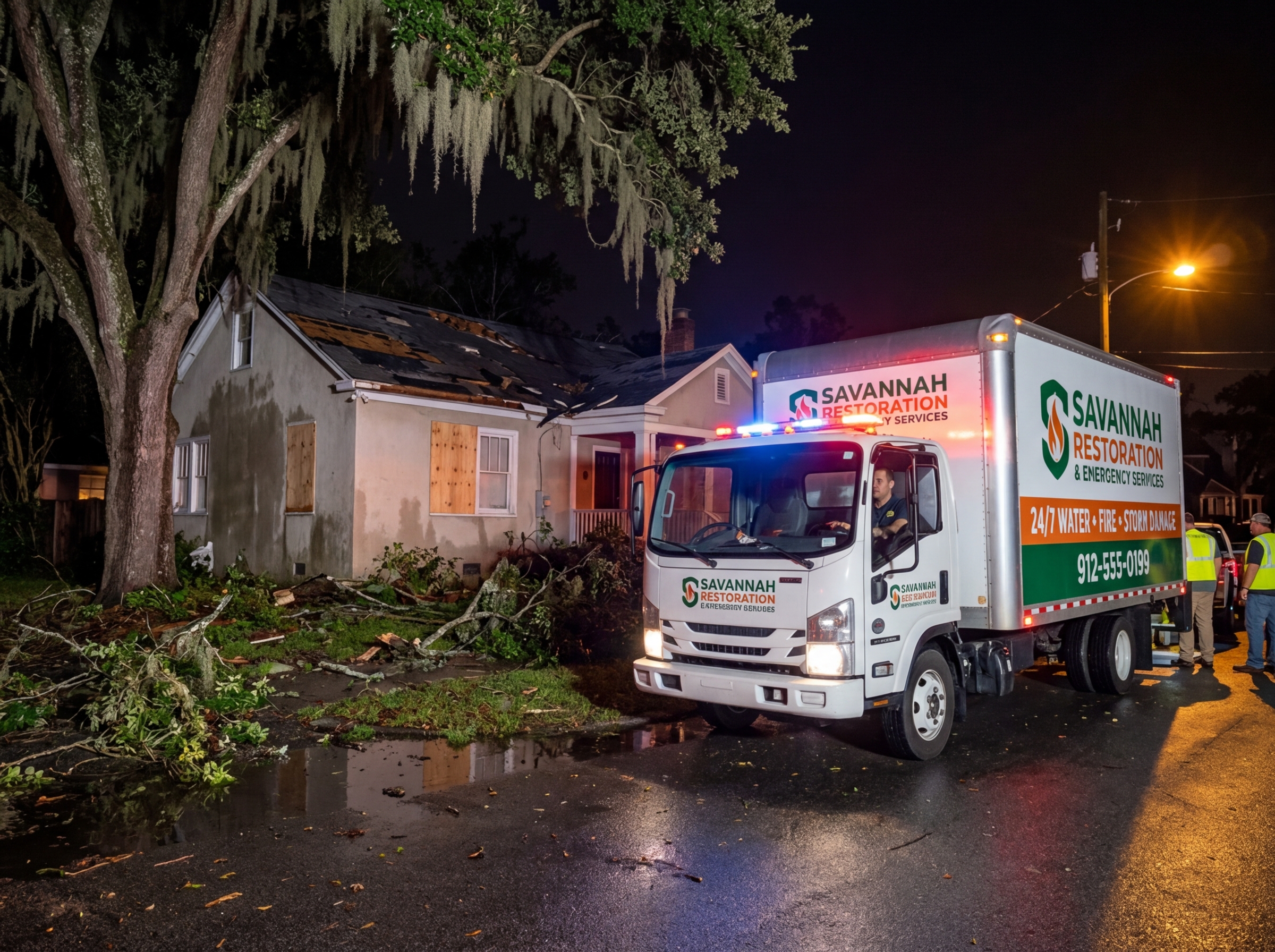 24/7 restoration Savannah GA and Augusta emergency services