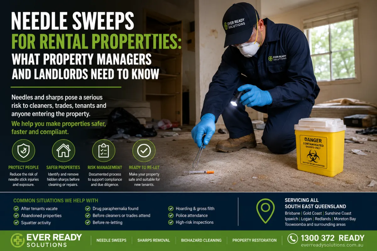 Needle Sweeps for Rental Properties: What Property Managers and Landlords Need to Know