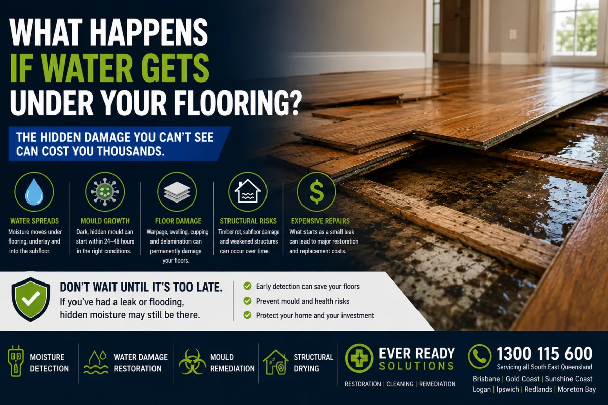 What Happens if Water Gets Under Your Flooring?