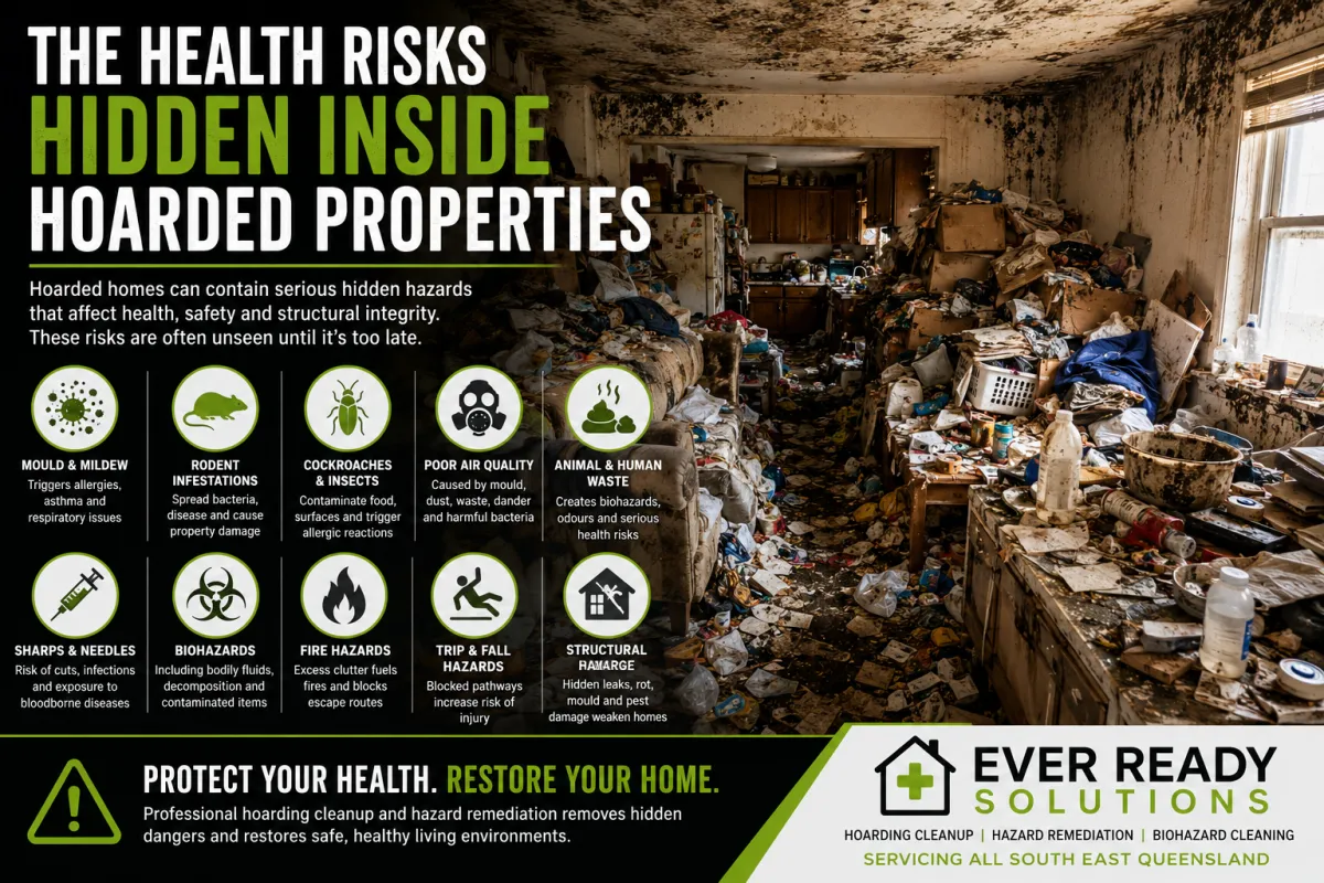 The Health Risks Hidden Inside Hoarded Properties | Hoarding Cleanup Guide
