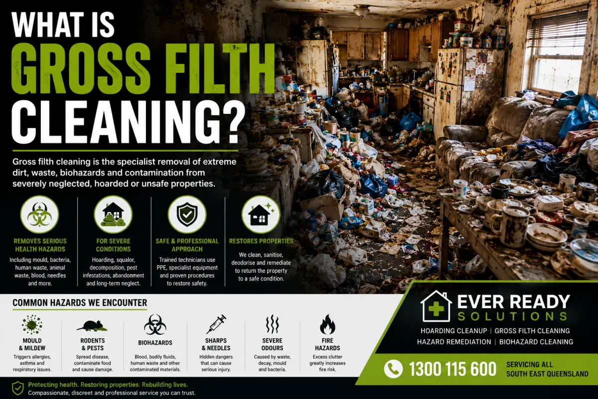 What Is Gross Filth Cleaning? | Severe Property Cleanup Guide