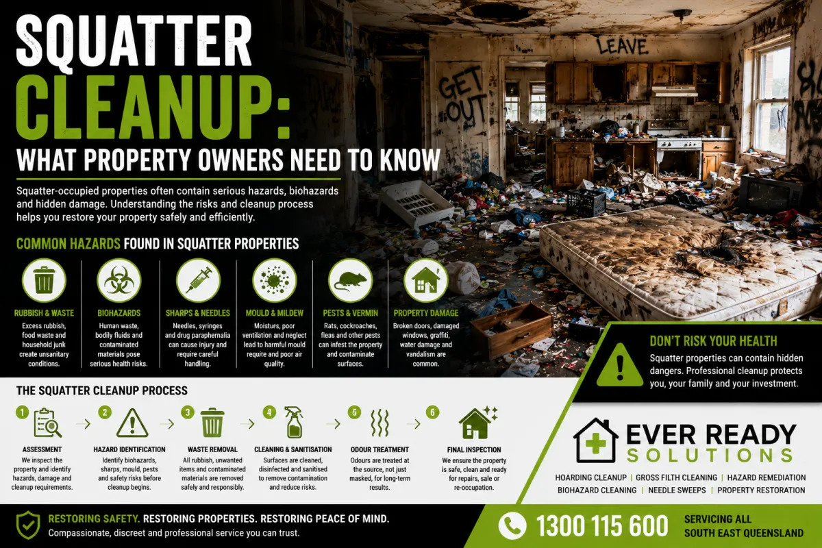 Squatter Cleanup: What Property Owners Need to Know