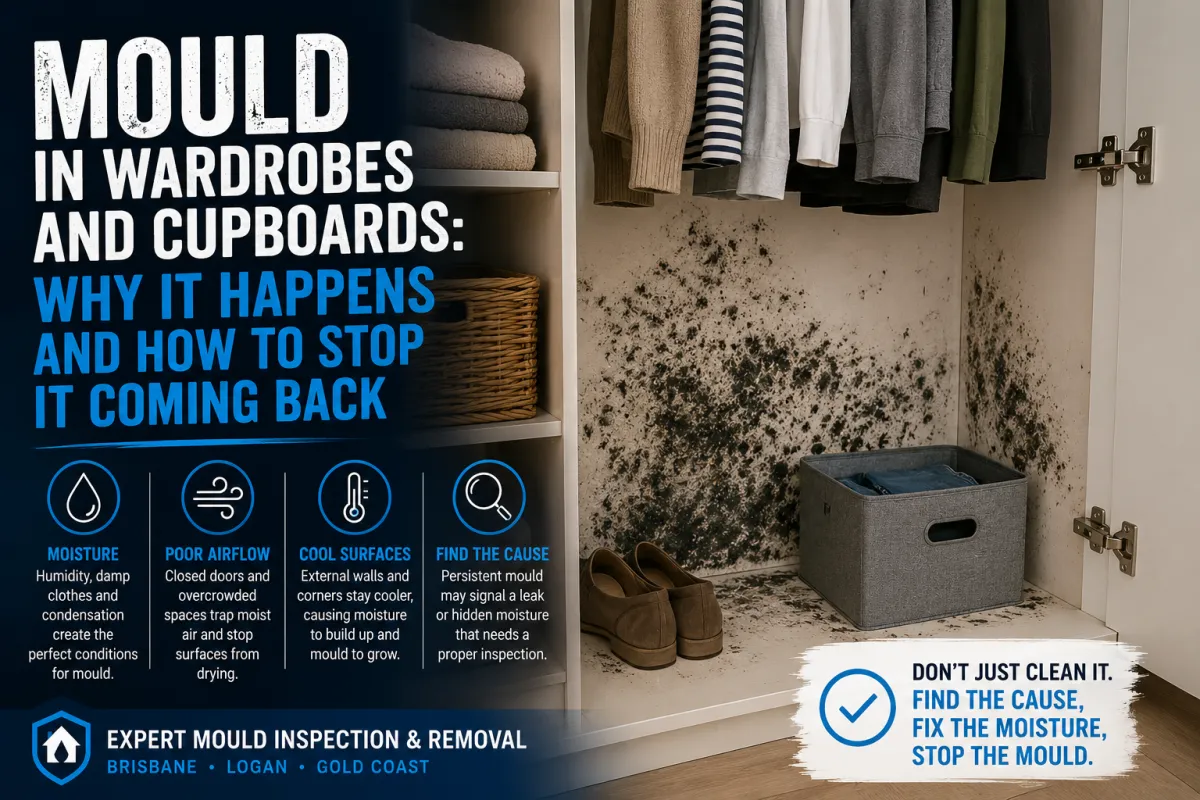 Mould in Wardrobes and Cupboards: Why It Happens and How to Stop It Coming Back