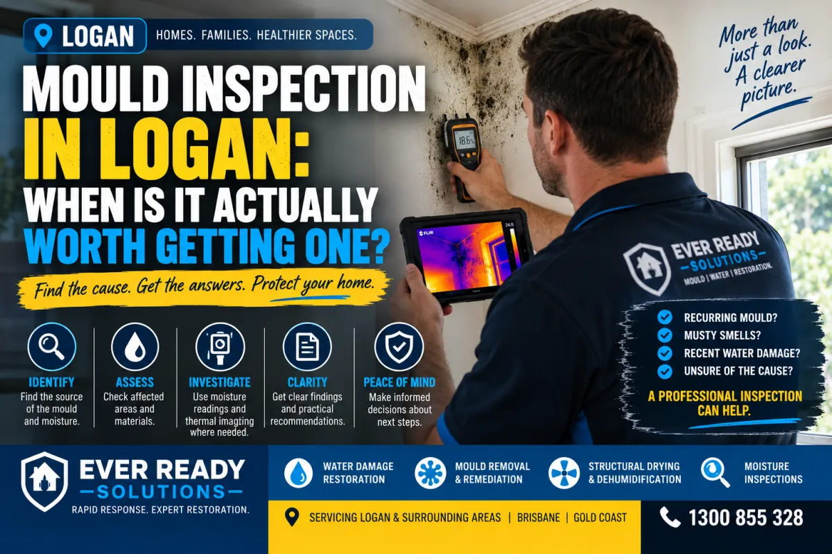Mould Inspection in Logan: When Is It Actually Worth Getting One?