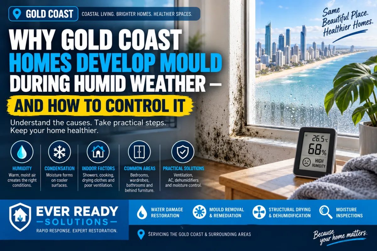 Why Gold Coast Homes Develop Mould During Humid Weather — and How to Control It