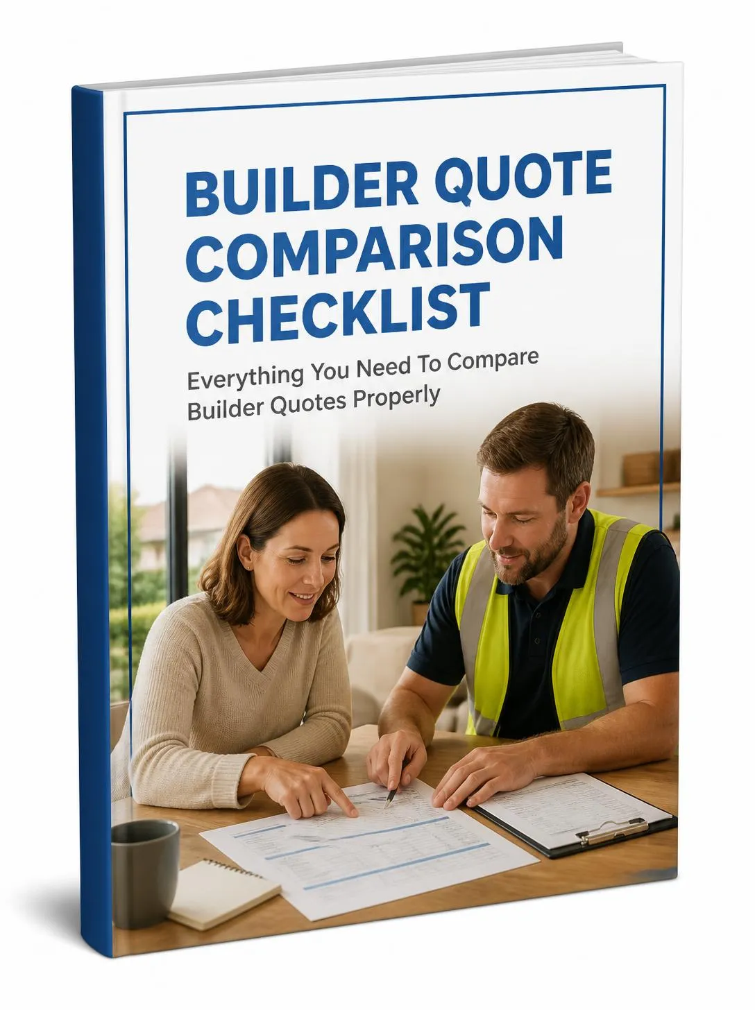 Cover of the MH Builders Builder Quote Comparison Checklist