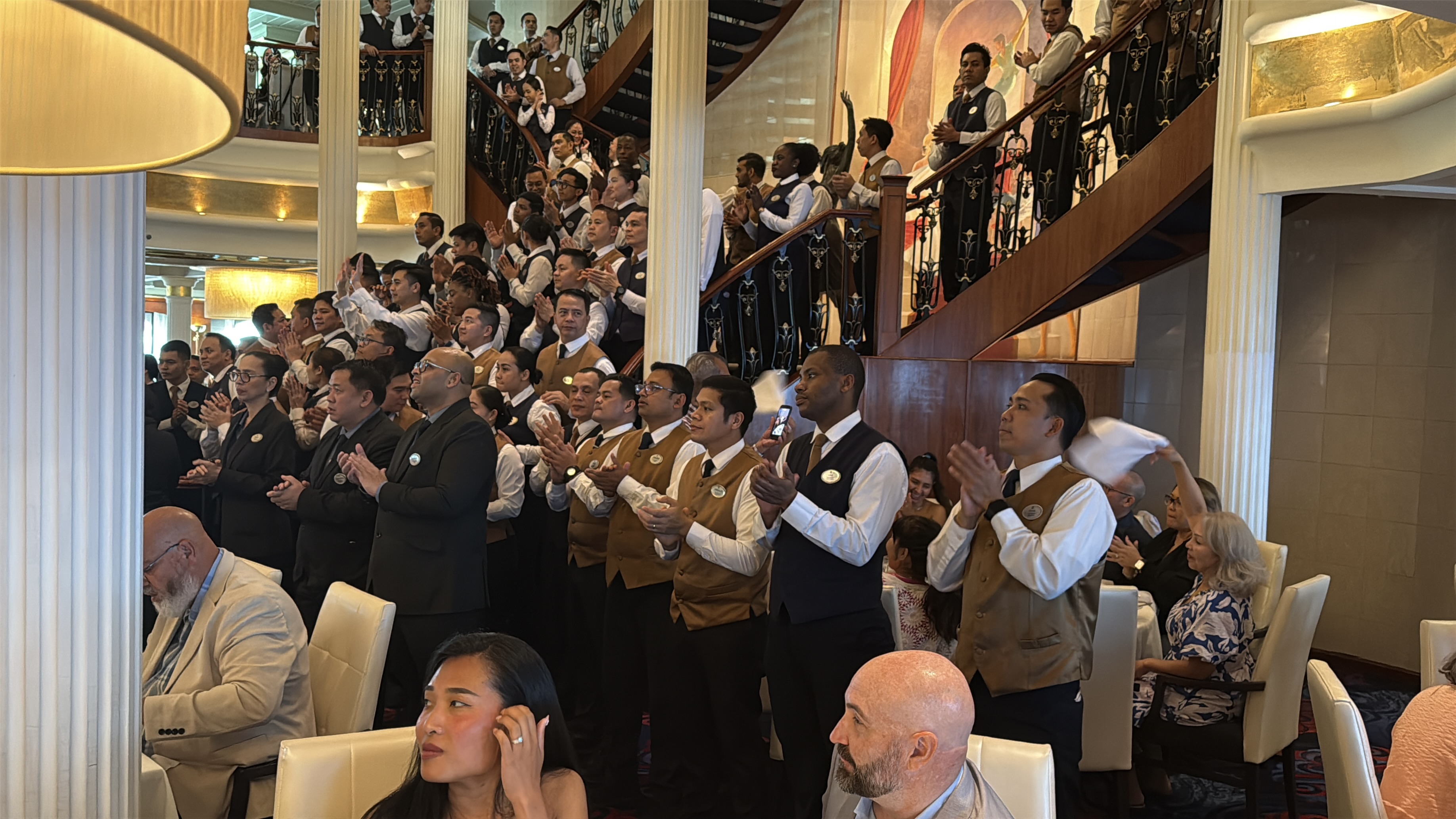 Royal Caribbean Navigator of the Seas Dining Room Singers
