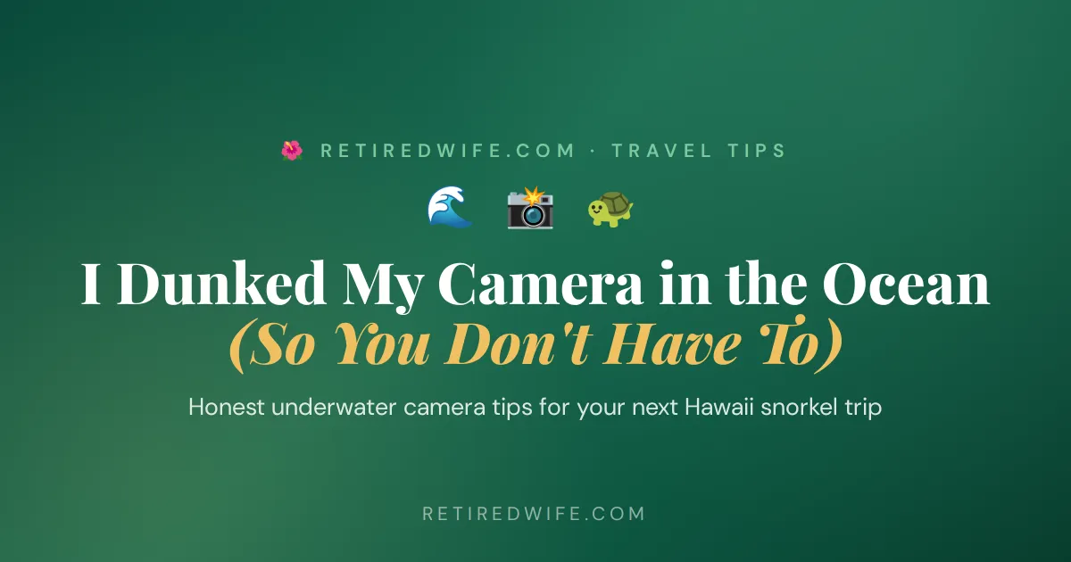 I Dunked My Camera in the Ocean (So You Don't Have To) ššø