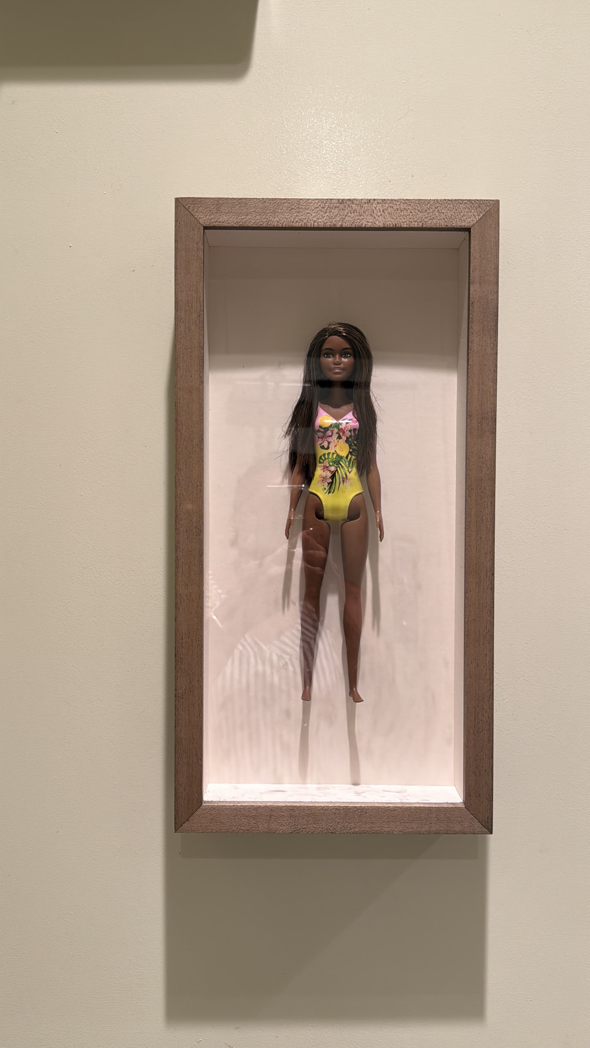 Ken/Barbie restroom shadow boxes