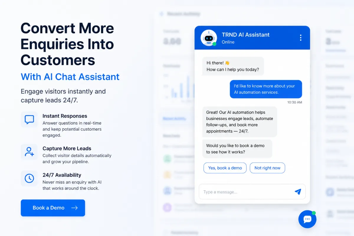 AI Chat Assistant Interface
