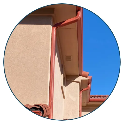Seamless gutter installation in Golden CO