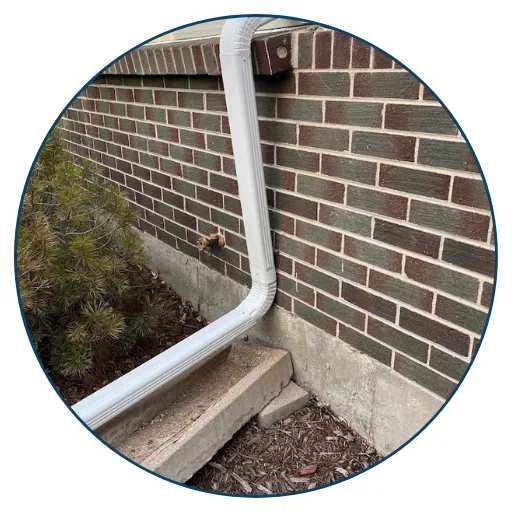 Downspout extensions in Colorado