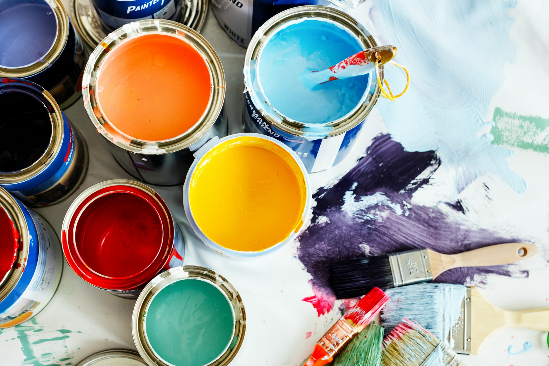 Desert Entry Accent Walls for House Painting in Southeast Las Vegas