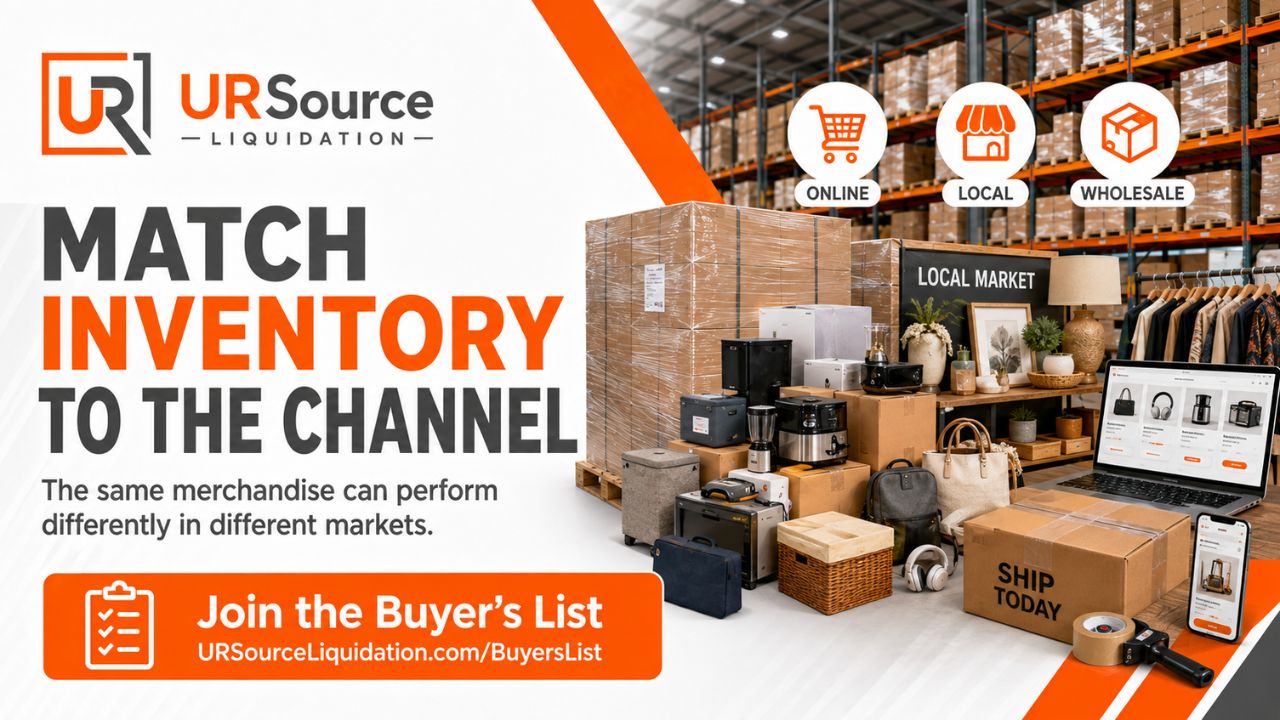 Matching Liquidation Inventory to the Right Resale Channel