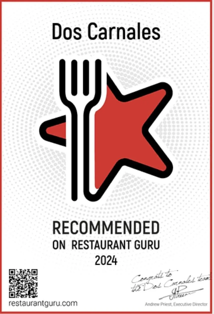 Recommended on Restaurant Guru 2024