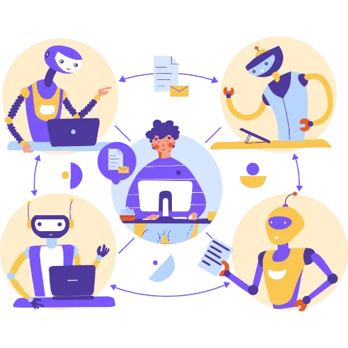 Illustration representing Uses of Our CRM Automations