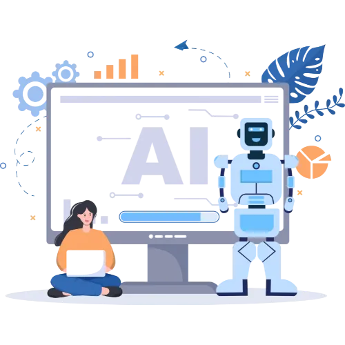 Graphic featuring the AI-Powered Funnel Creation