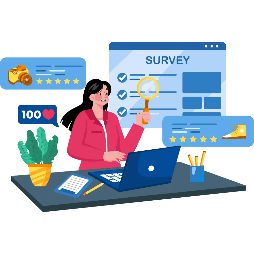 Graphic showcasing the Integration with CRM & Automation Tools