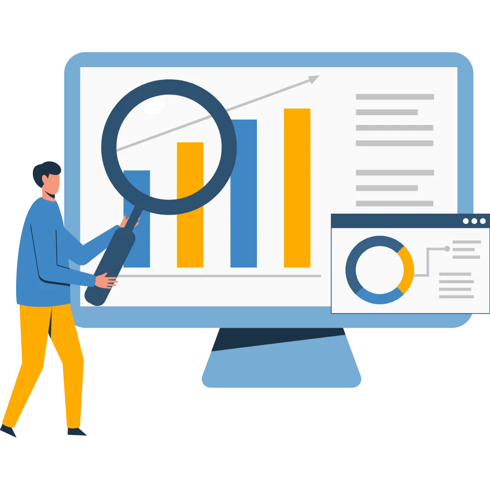 Illustration representing Gain Deep Insights into Website Traffic & User Engagement