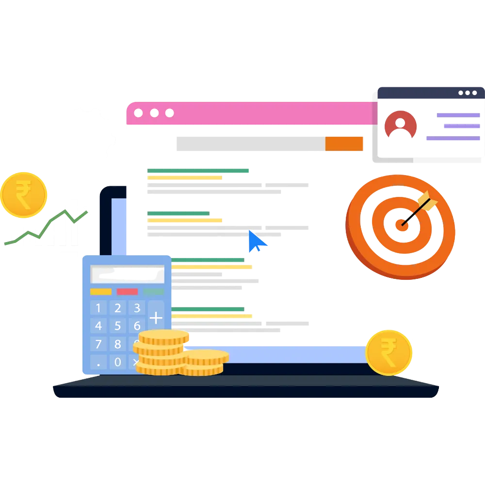 Illustration representing how to Maximise Your Ad Performance & ROI with Data-Driven Insights
