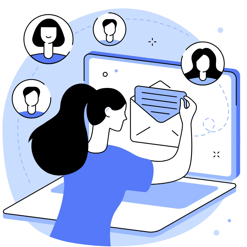 Graphic showcasing Automated Follow-Ups