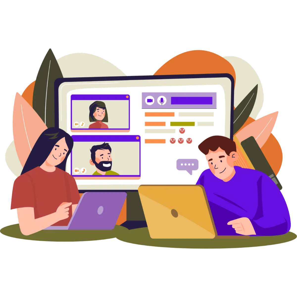 Illustration representing Launch High-Performing Surveys in 3 Simple Steps