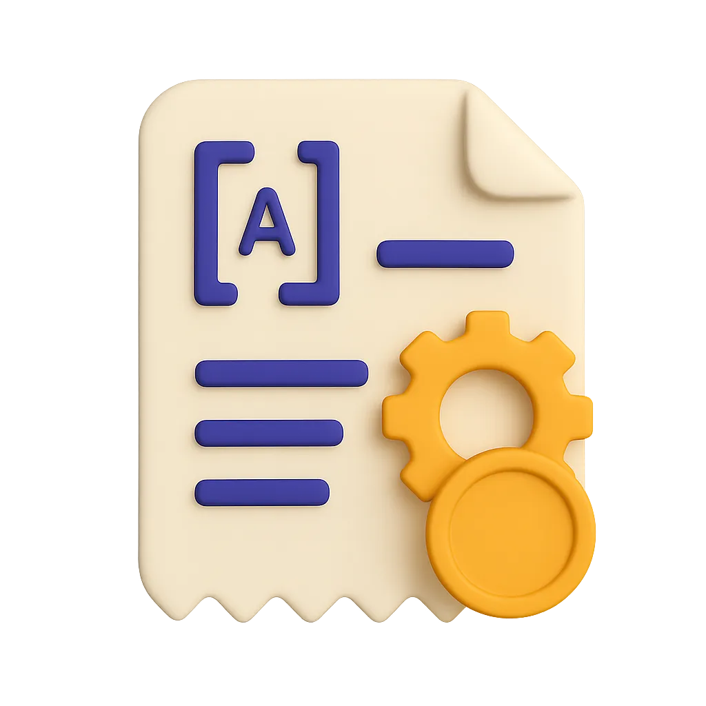 Graphic featuring Custom Templates & Smart Fields