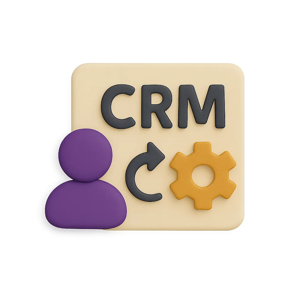 Graphic showcasing Full CRM Integration