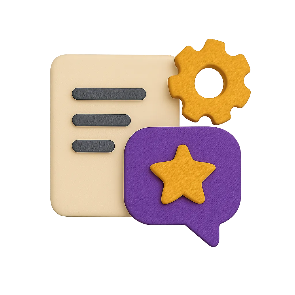 Graphic featuring Review Request  Automation