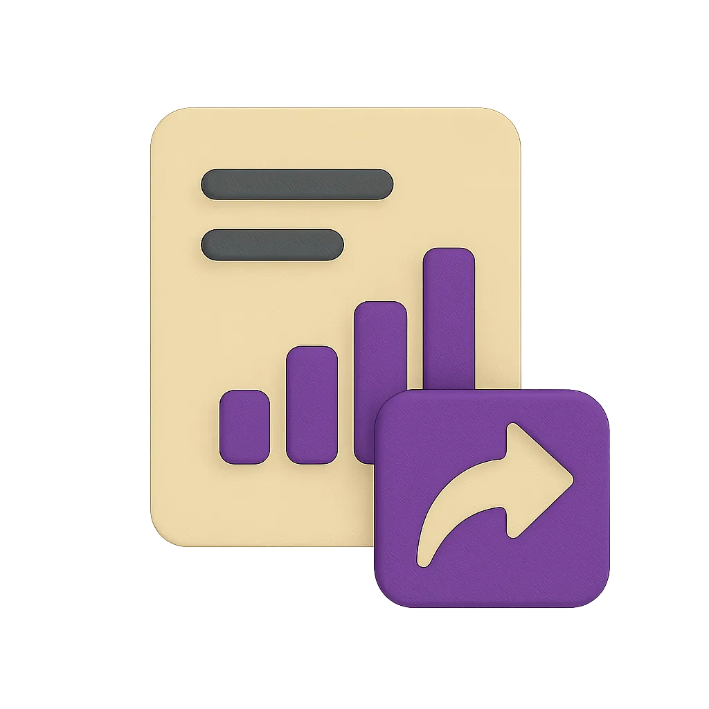 Graphic featuring the One-Click  Exports