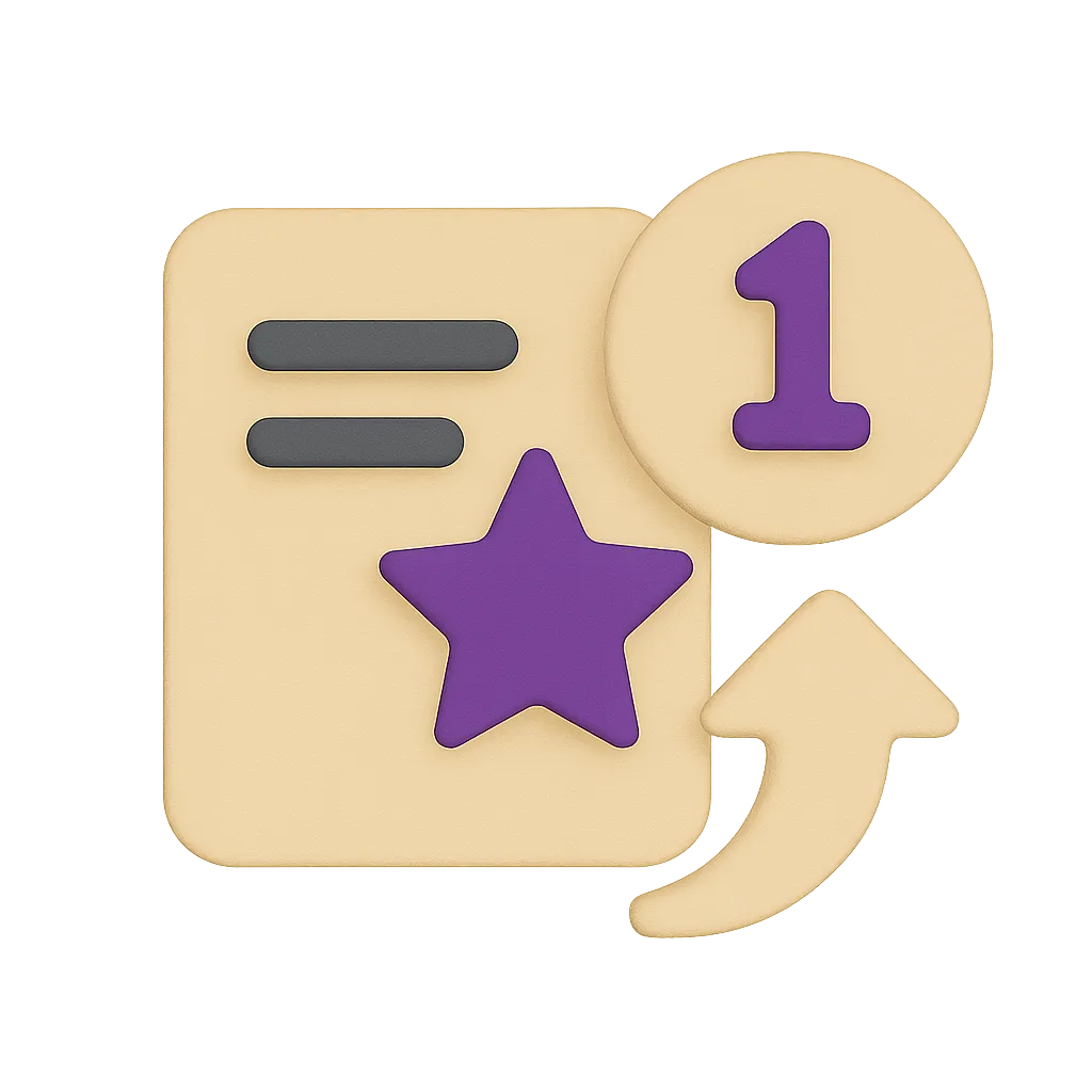 Graphic featuring Customisable Scoring Criteria