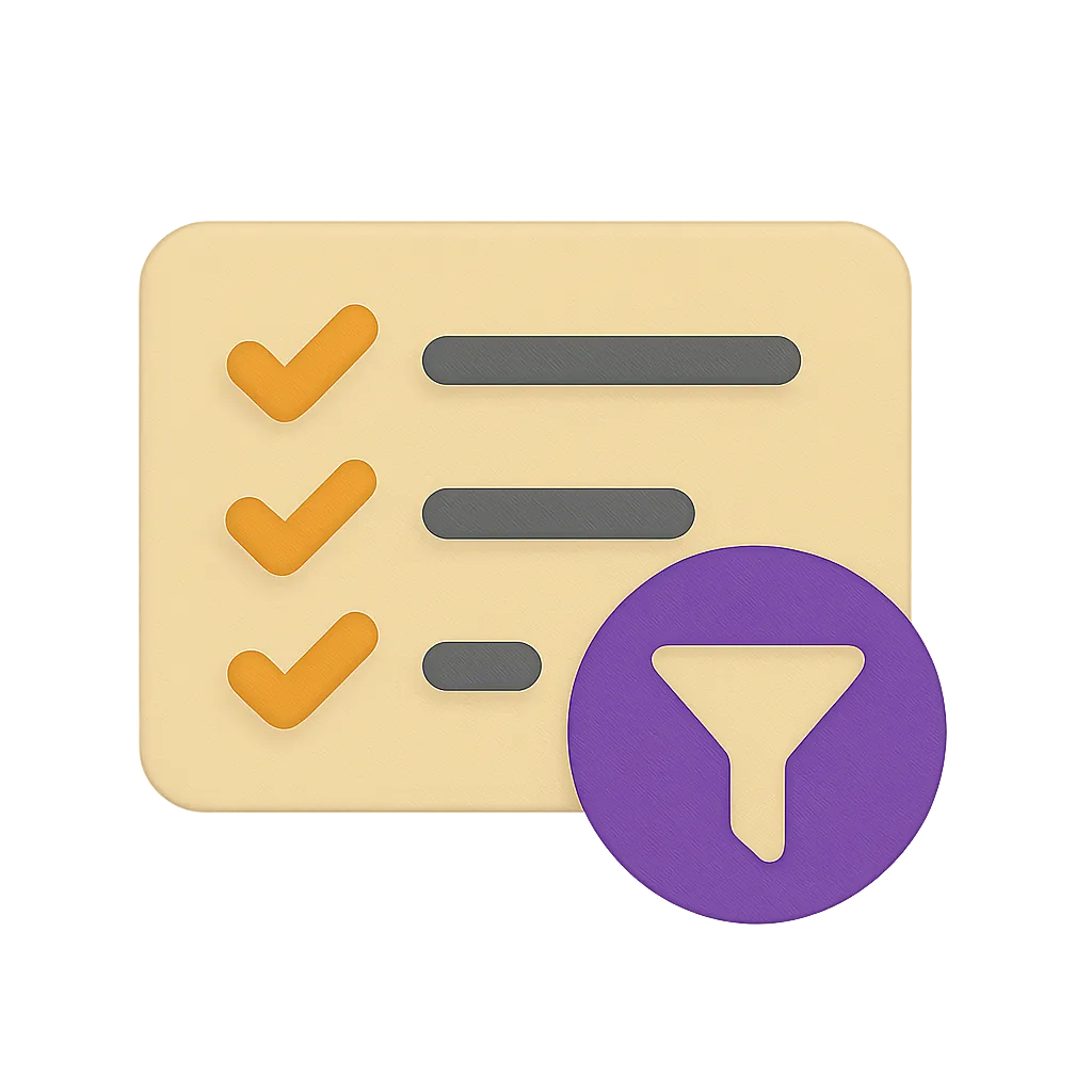 Graphic featuring the Task Dashboard & Filters