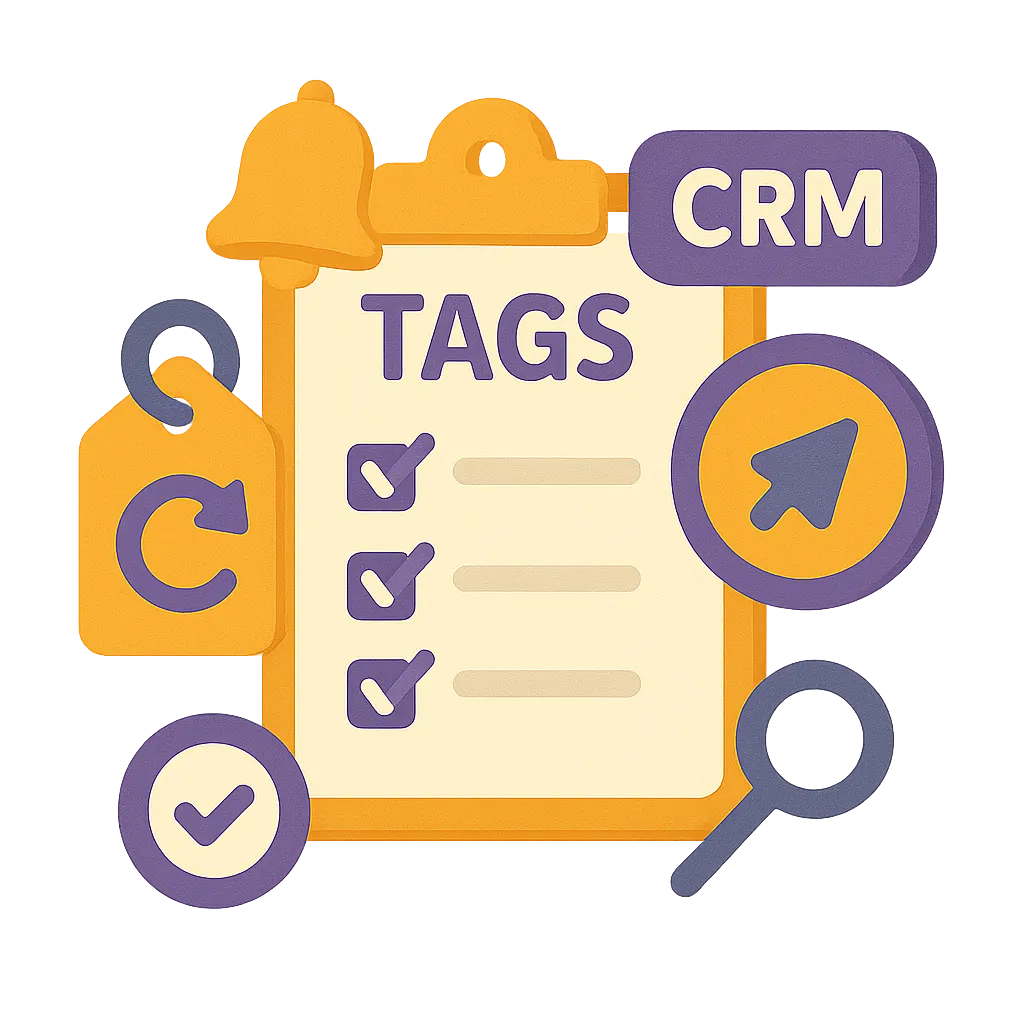 Illustration representing Tag, Trigger & Track in 3 Easy Steps