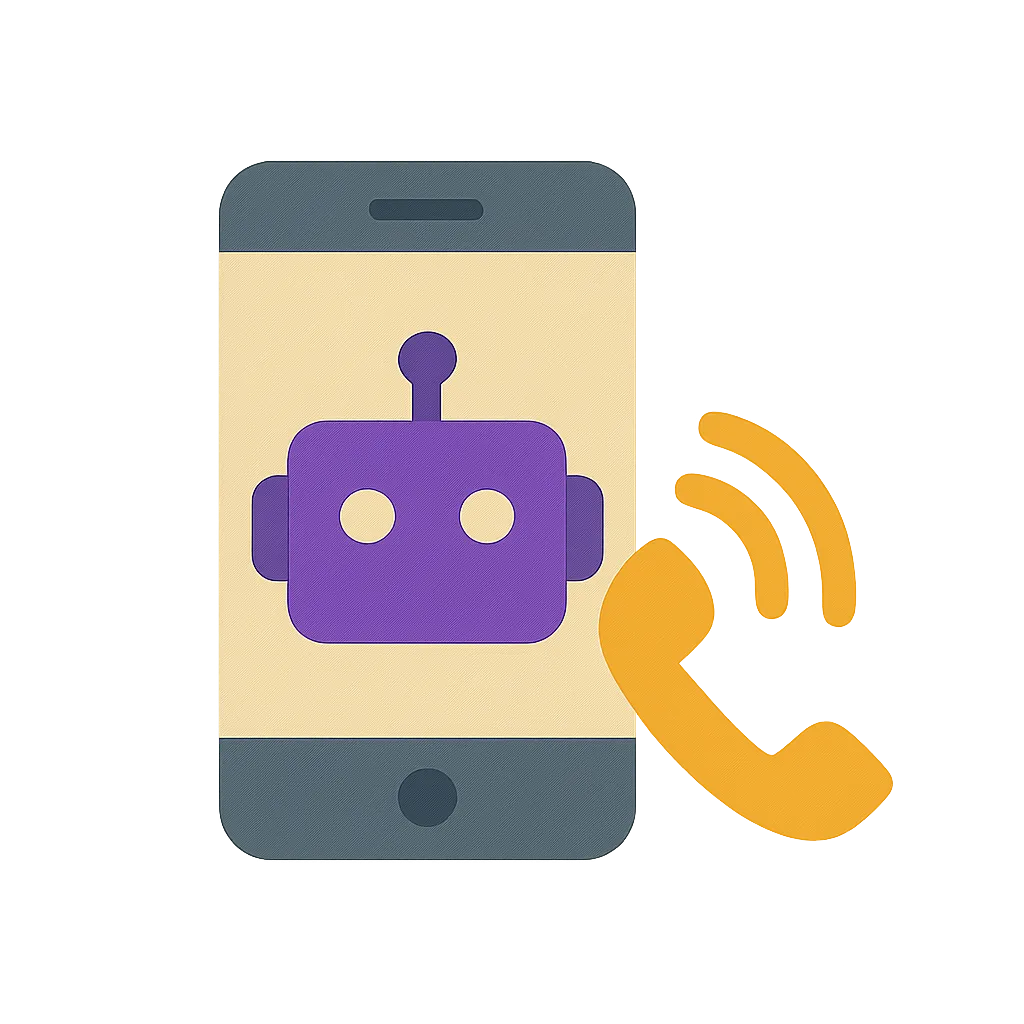 Graphic featuring AI Outbound Calling