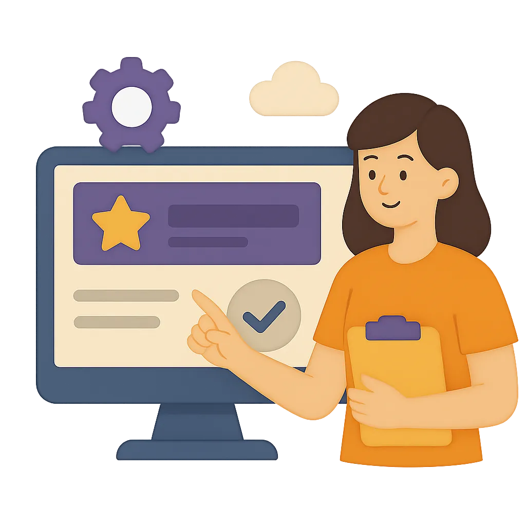 Illustration representing Launch Your Branded Client Portal in 3 Simple Steps