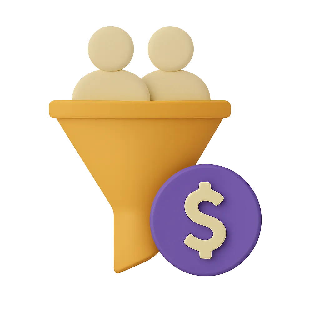 Graphic showcasing the All-In-One AI Powered CRM Solution from Go Skylevel