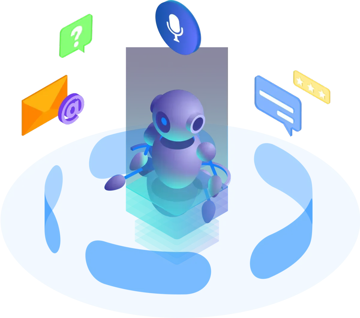Illustration representing Workflow AI