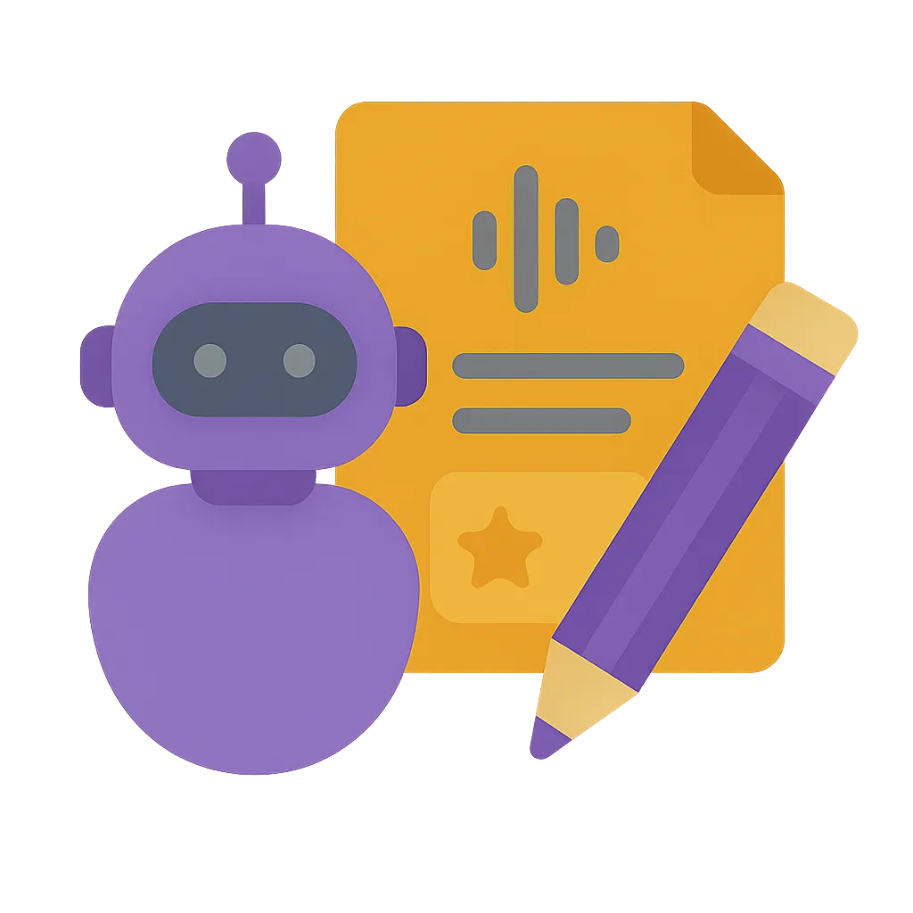 Graphic featuring AI-Powered Response Generator