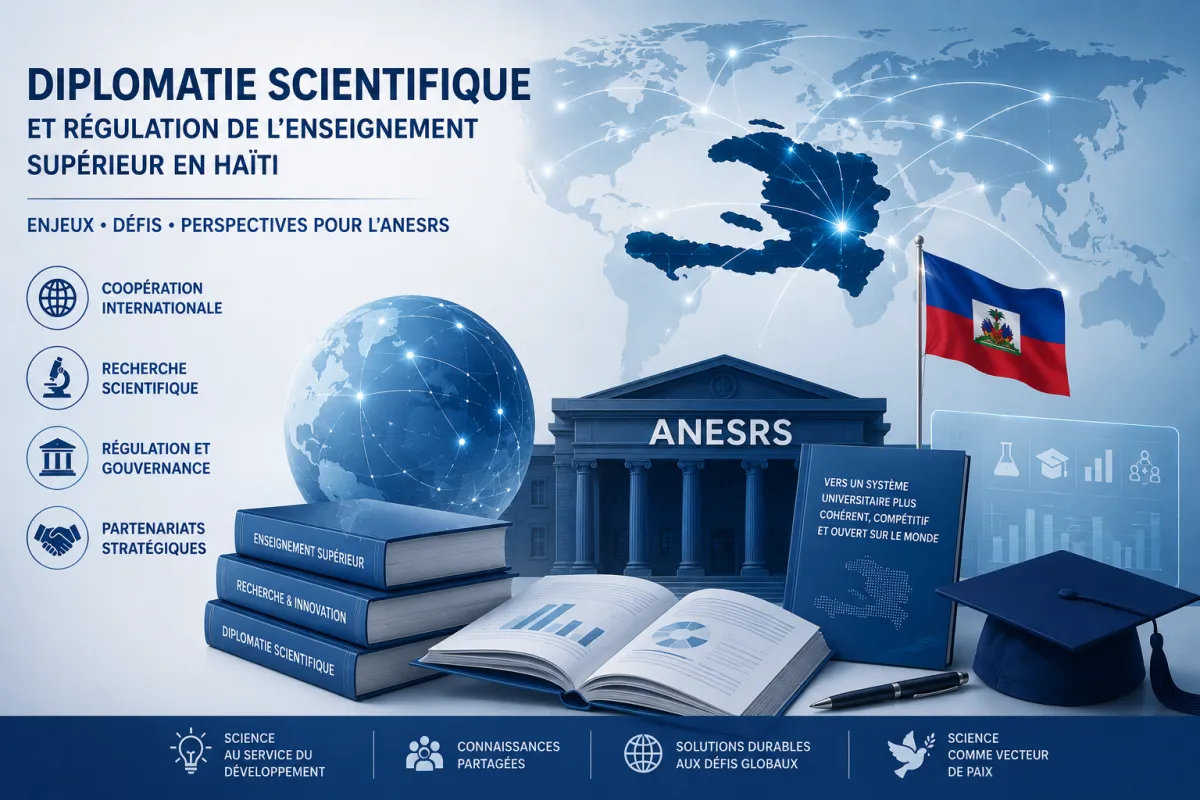 Diplomatie scientifique et enseignement supérieur : quelles perspectives pour l’ANESRS et Haïti ?