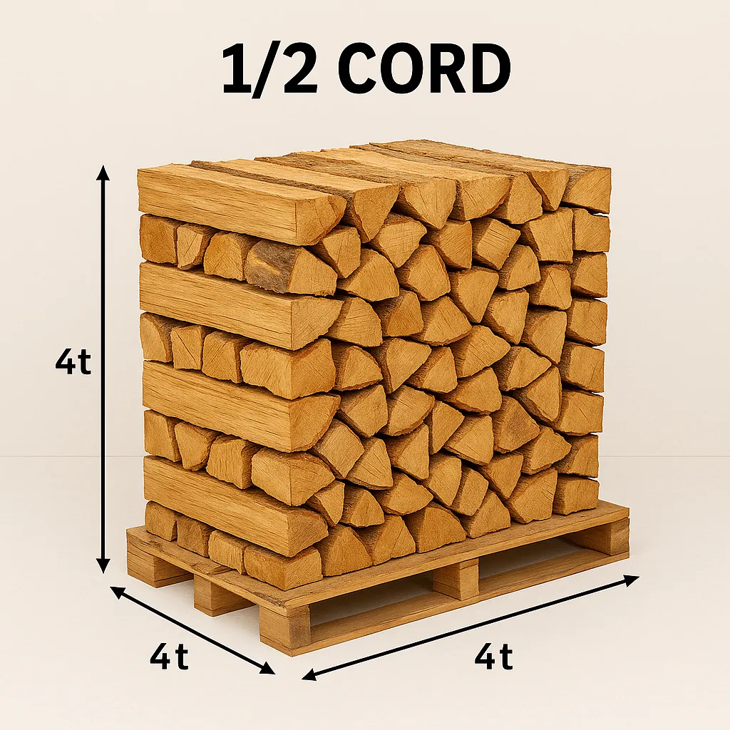 Half Cord Firewood