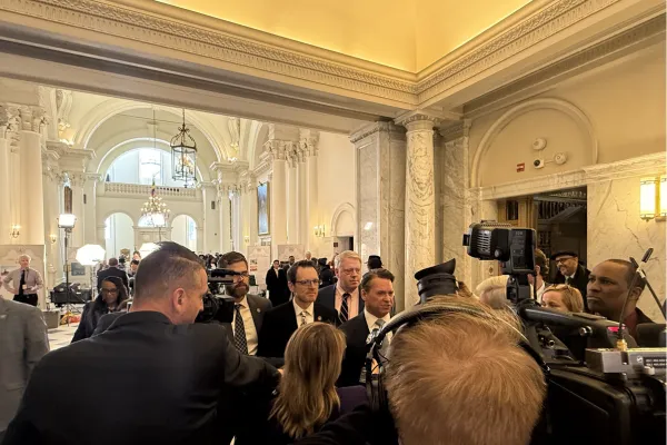 Senate Minority Leader at the State of the State