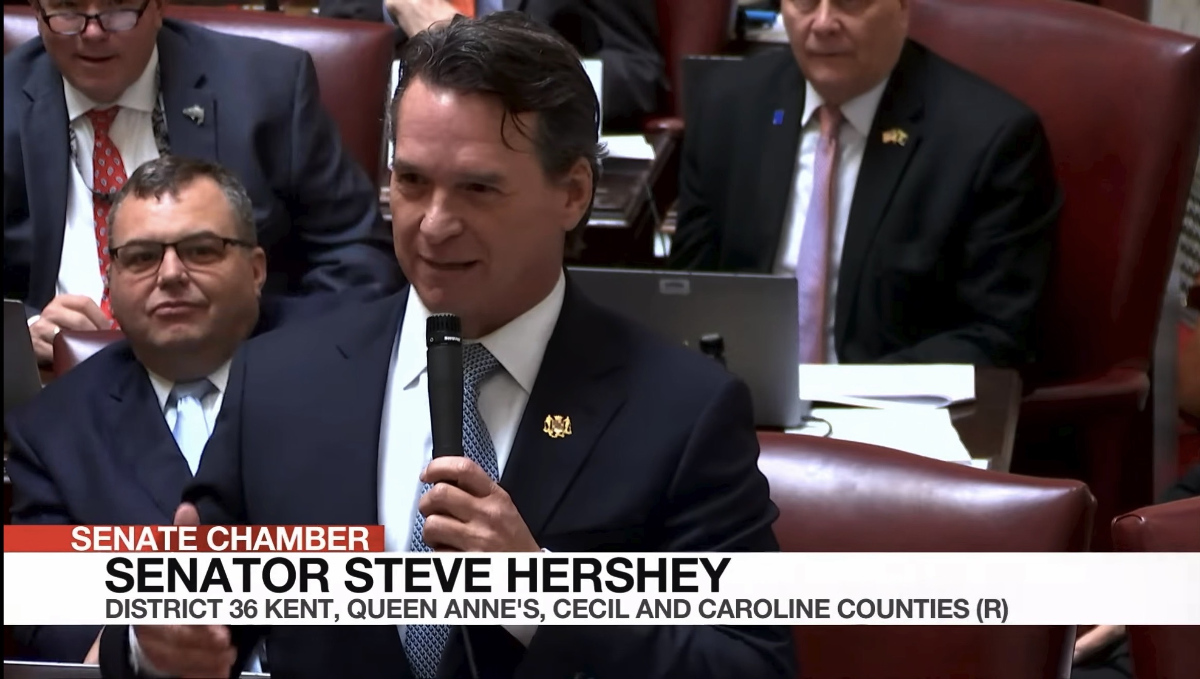 Minority Party Leader Steve Hershey responds to amendment on blockchain policy