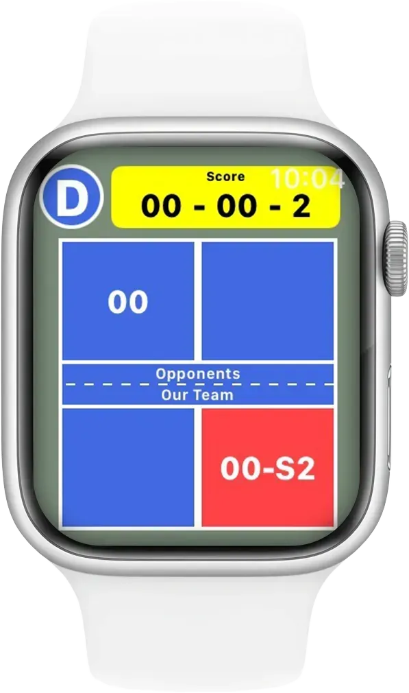 Track pickleball scores