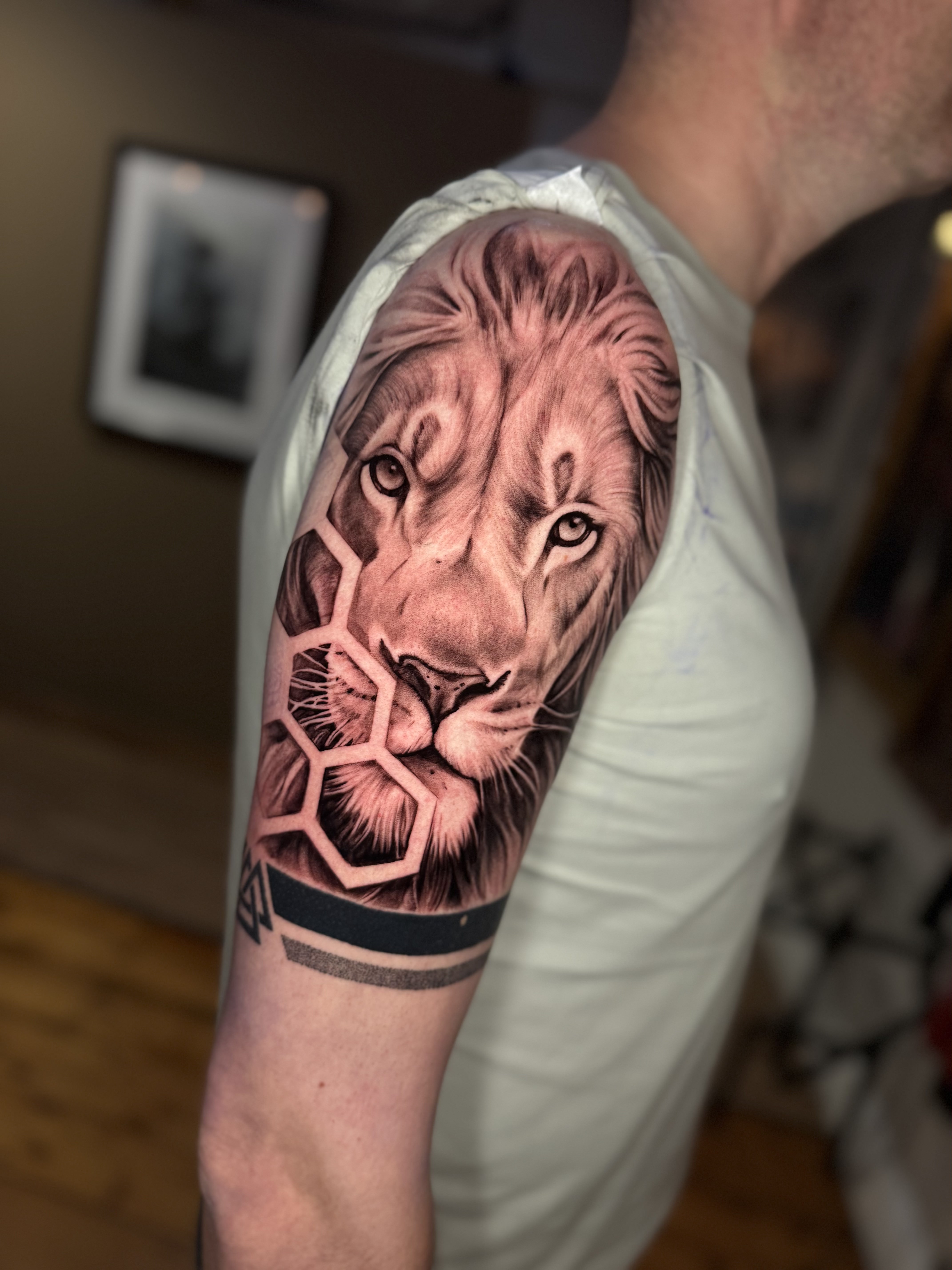 A sign that is on the side of a building